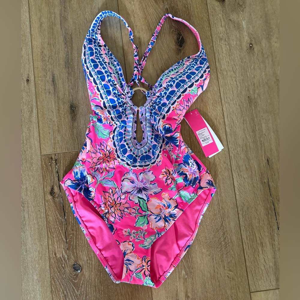 Floral Pink women’s swimwear